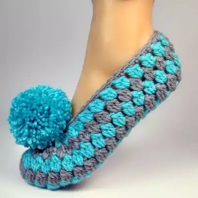 beginner crochet slipper pattern