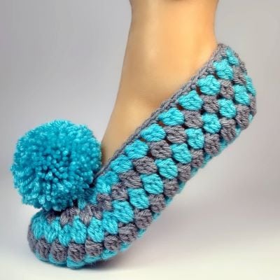beginner crochet slipper pattern