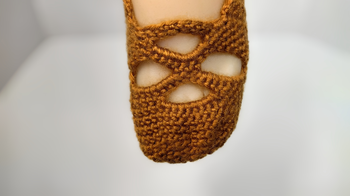 easy free crochet slippers