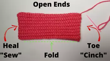 how to crochet slippers easy