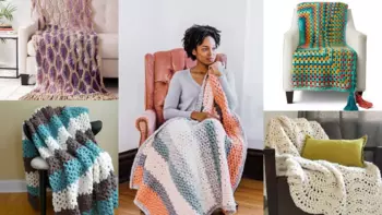 Let's Get Super – 10 Free Bulky Crochet Blanket Patterns