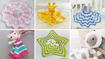 10 Too Cute Free Crochet Lovey Patterns – Littlejohn's Yarn