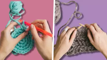 which is easier crochet or knitting