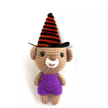 Dollar Tree, Crafter's Square Crochet Kit, Teddy Bear, Crochet