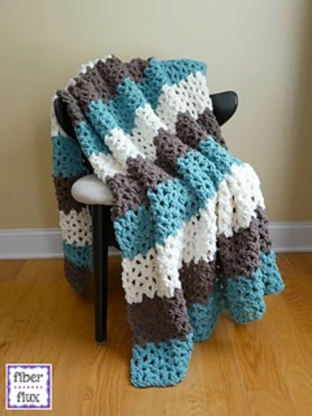 bulky crochet blanket