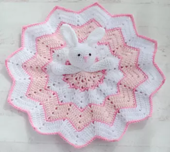 crochet lovey bunny