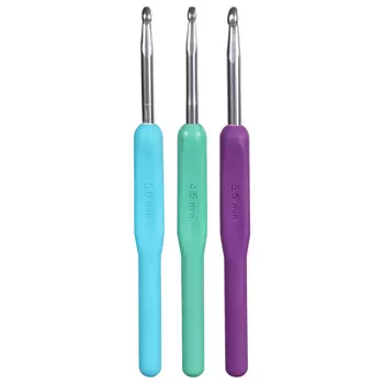 Crafter's Square Plastic Crochet Hooks, 2-ct. Packs