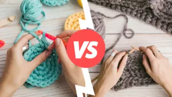 Knitting vs. Crochet: What's the Difference? Which is Easier? - Sarah Maker