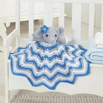 crochet elephant lovey