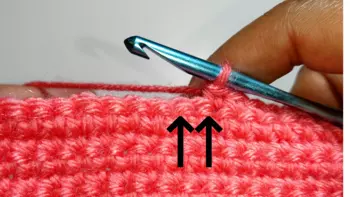 Crochet invisible decrease