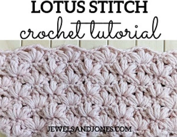 crochet textured heart stitch