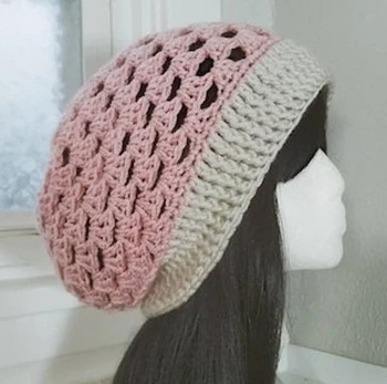 crochet granny square hat