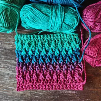 textured crochet stitches for blankets