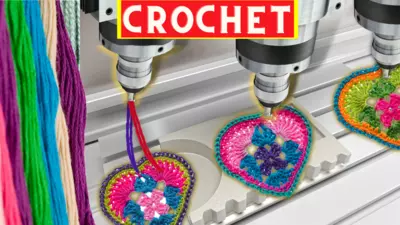 Crochet machine