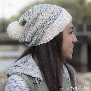 variegated crochet hat pattern