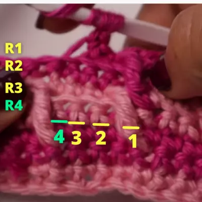 post stitch crochet blanket