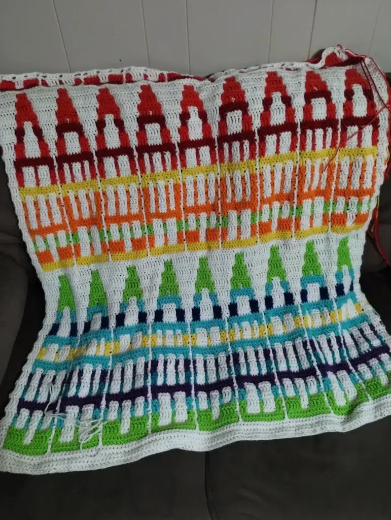 pattern accidently using US crochet terms instead of UK