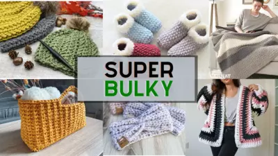 14 Super Bulky Yarn Crochet Patterns - Crochet Life