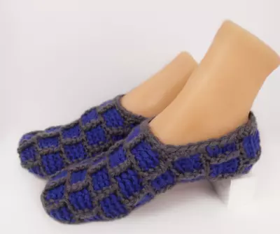 crochet slippers