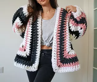 crochet coat pattern with super bulky yarn