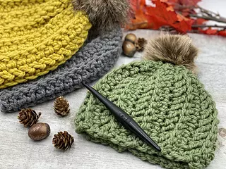 crochet hat pattern with super bulky yarn 
