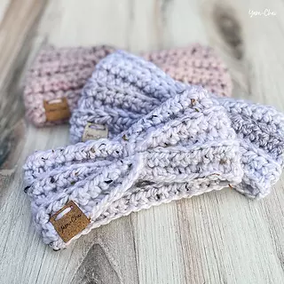crochet headband with super bulky yarn