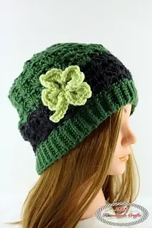 st patricks day crochet hat pattern