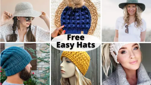 10 Crochet Patterns For Hats: Free Tutorials You'll Love – Littlejohn's Yarn