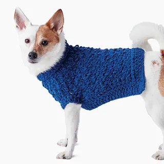 free crochet pattern for a dog sweater