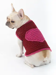 free crochet pattern for a dog sweater