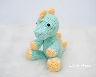 easy crochet dinosaur pattern