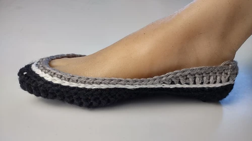 adult crochet tennis shoe