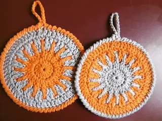 Crochet dishcloth pattern