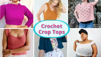 Free Crochet Crop Top Patterns  Crochet crop top pattern, Crochet crop  top, Crochet top pattern