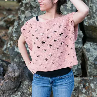 crochet cropped top pattern free