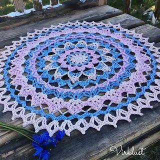 Crochet doily free pattern 