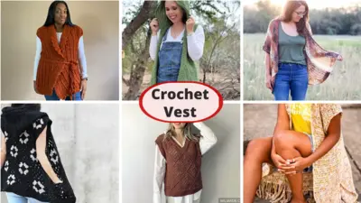 Crochet vest pattern free