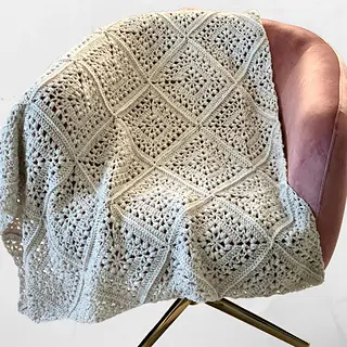 The Ava Throw - A Tunisian Crochet Blanket Pattern - I Can Crochet That