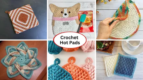 crochet hot pads