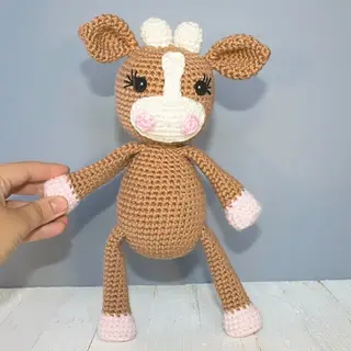 crochet cow pattern free