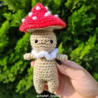 crochet mushroom patterns
