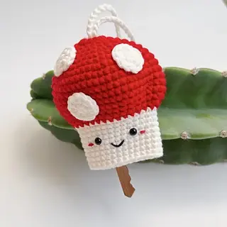 how to crochet mushroom


