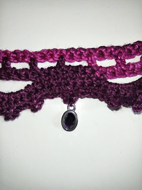 The “princess” Crochet Choker Necklace Pattern Littlejohns Yarn