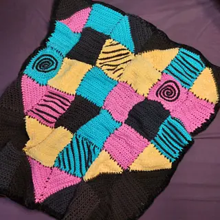 Crochet Halloween Blankets 