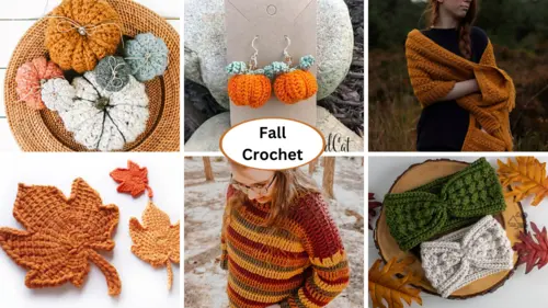 15 Fall Crochet Patterns - CAAB Crochet