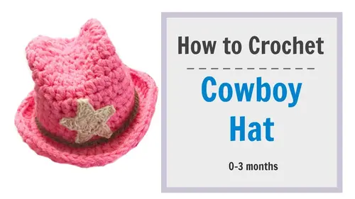 crochet cowboy hat pattern