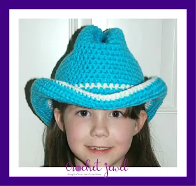 crochet cowboy hat pattern