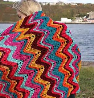 70s crochet blanket pattern
