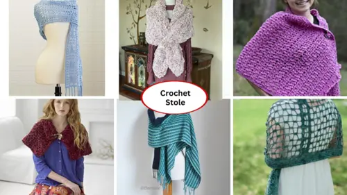 crochet stole pattern