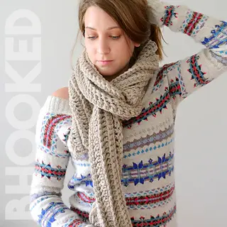 crochet patterns for scarves free 